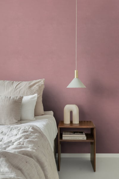 Origin Wallcoverings Tapete Betonoptik Mauve-Taubengrau - 50 x 900 cm - 348072