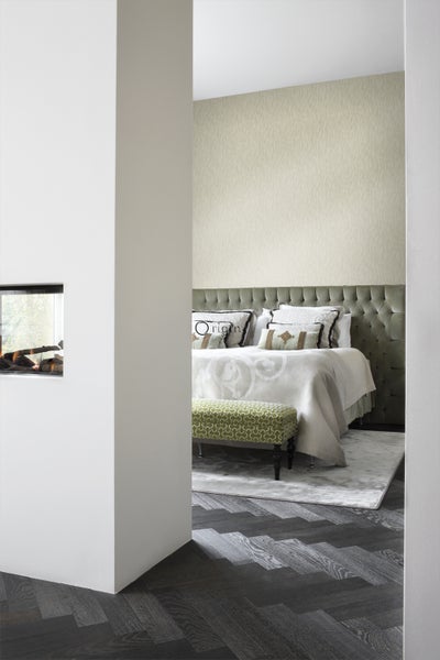 Origin Wallcoverings Tapete 3D Grasmuster Leinen-Optik Bronze - 53 cm x 10,05 m - 347362