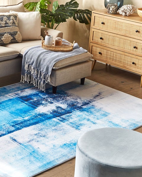 Teppich TRABZON Blau 160 x 230 cm