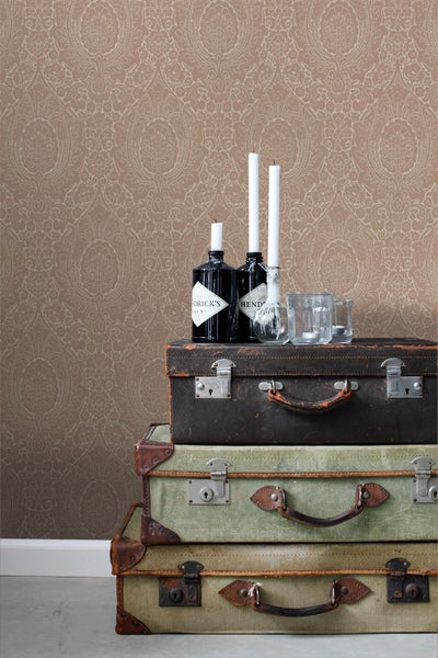 ESTAhome Tapete Ornamente Altrosa - 50 x 900 cm - 139632