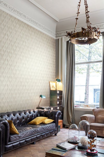 Tapete mit Mosaikmuster