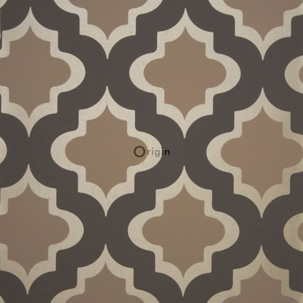 Origin Wallcoverings Tapete Kasbah-Motiv Hellbraun - 52 cm x 10.05 m - 307102