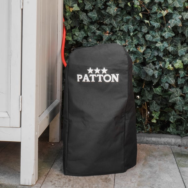 PATTON Grillabdeckung - 30x30x60cm Grillschutzhülle für 10kg Gastank - Oxford-Stoff - Schwarz