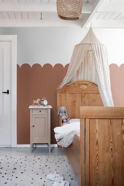 ESTAhome Fototapete halbhohe Wandverkleidung Terrakotta - 100 x 279 cm - 159235