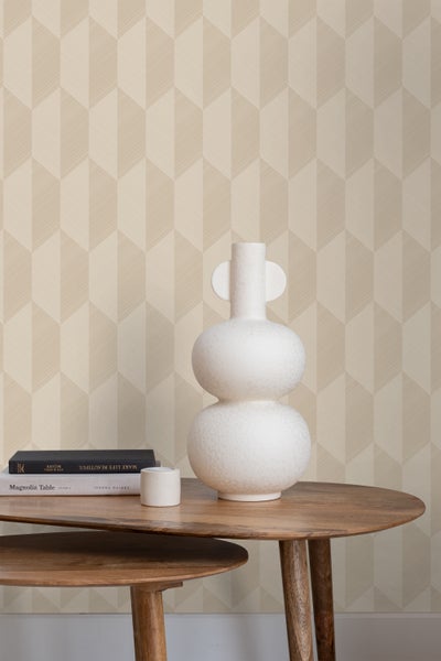 Origin Wallcoverings Tapete 3D Muster Beige - 50 x 900 cm - 348030
