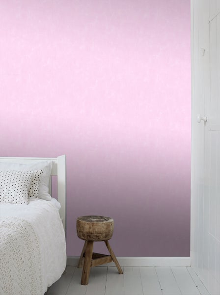 ESTAhome Tapete Kreidefarbe-Look Hellrosa - 53 cm x 10,05 m - 128002