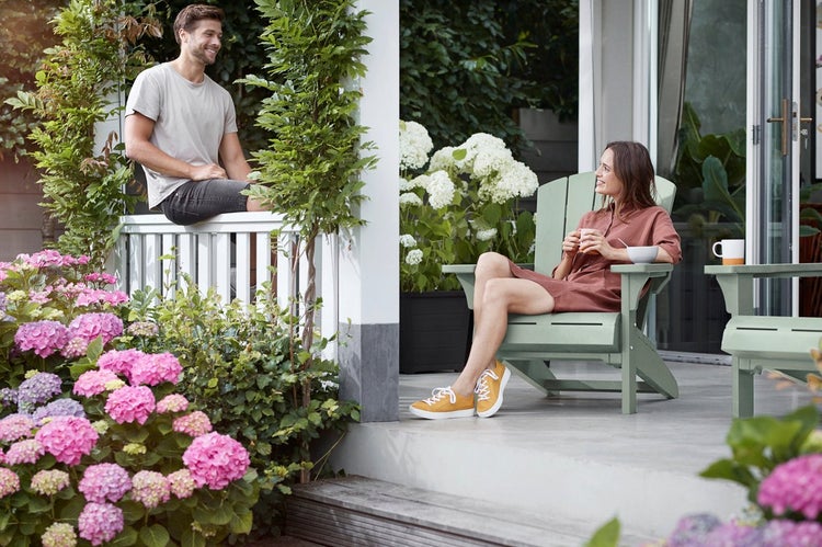Keter Troy Adirondack Gartenstuhl - 85x80x96,5 cm – Grün