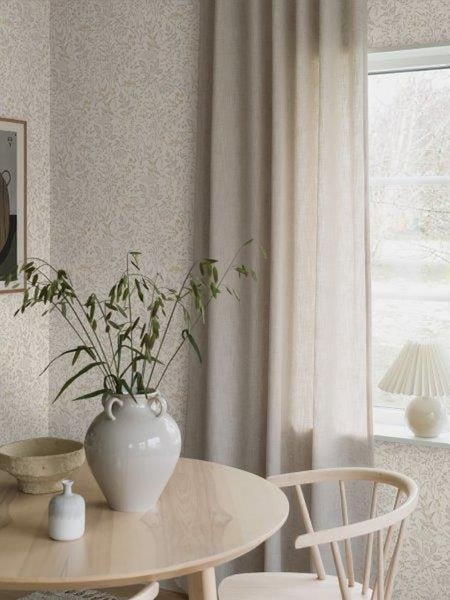 Borastapeter Tapete Feldblumen Beige - 53 cm x 11.2 m - 660129