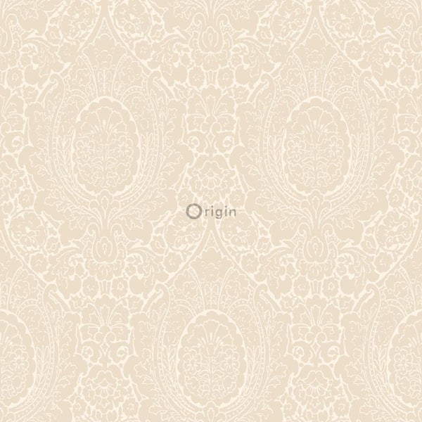 Origin Wallcoverings Tapete Ornamente Crême-Beige - 53 cm x 10.05 m - 345433