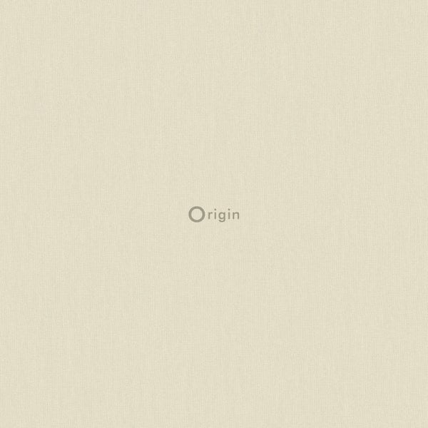 Origin Wallcoverings Tapete Leinen-Optik Beige - 53 cm x 10.05 m - 347011