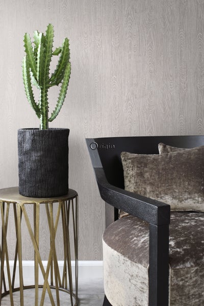 Origin Wallcoverings Tapete Holz-Optik Beige - 53 cm x 10.05 m - 347555