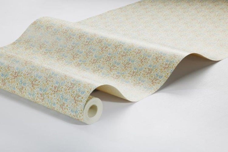 Borastapeter Tapete Blumenmuster Beige - 53 cm x 10.05 m - 660571