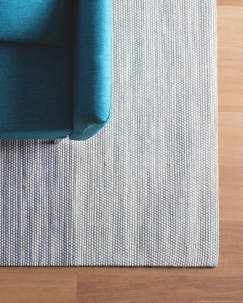 Teppich KAPAKLI Grau 140 x 200 cm Wolle