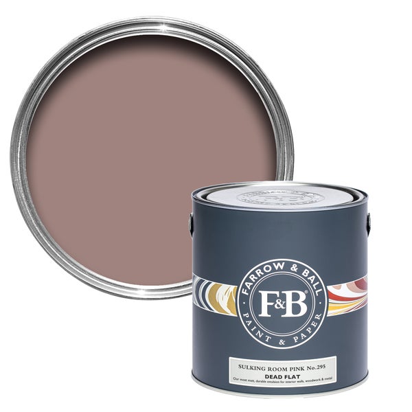 Farbdose Farrow & Ball Farbe Sulking Room Pink No. 295 Dead Flat