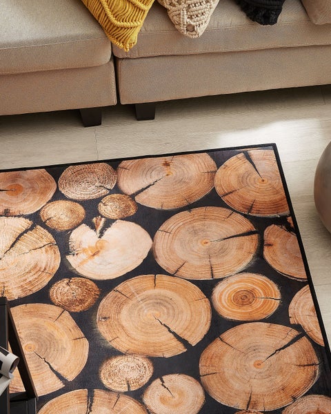 Teppich KARDERE Braun 80 x 150 cm