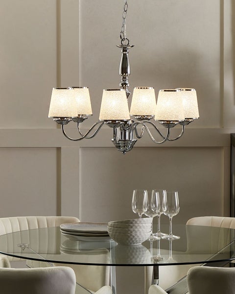 Kronleuchter BRADANO Metall Silber