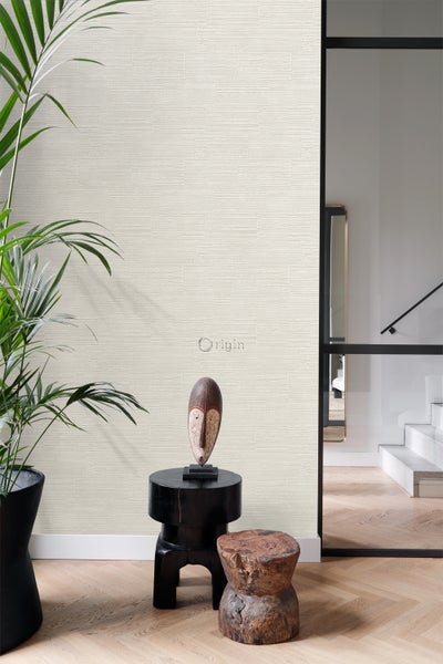 Origin Wallcoverings Tapete Steinoptik Beigebraun - 53 cm x 10.05 m - 347574
