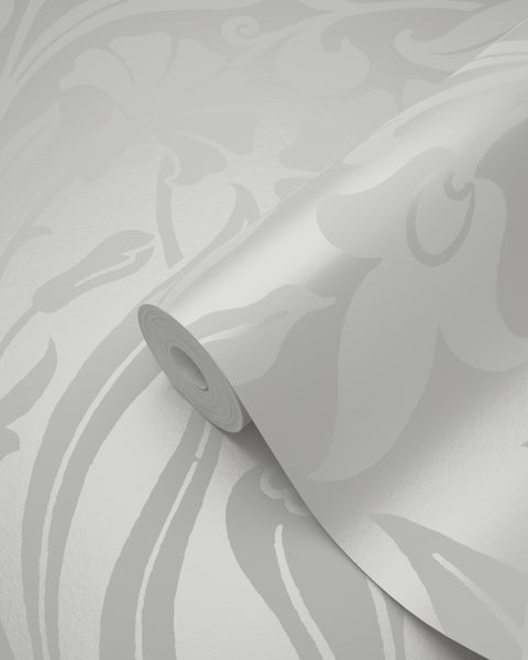 Origin Wallcoverings Tapete Blumen Crême-Weiß - 53 cm x 10.05 m - 346635