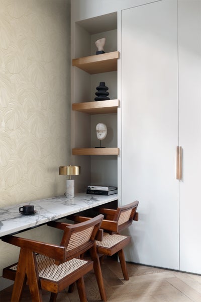 Origin Wallcoverings Tapete tropische Blätter Taupe - 53 cm x 10.05 m - 348024