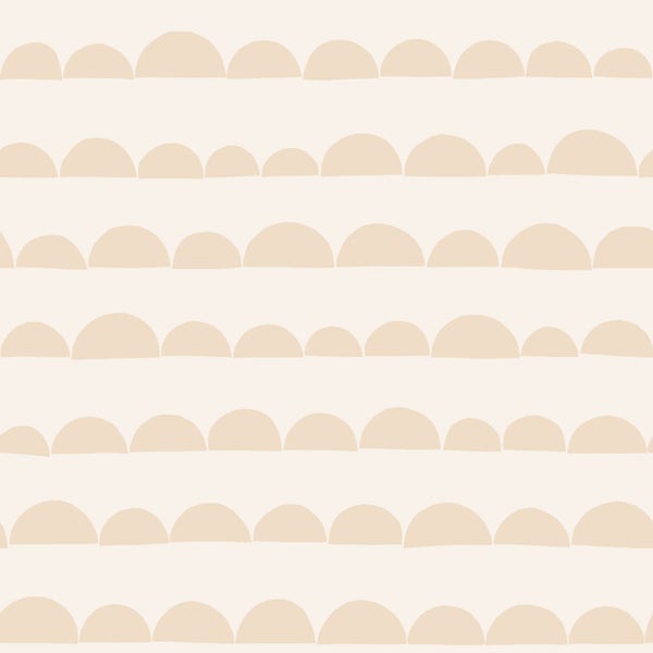 ESTAhome Tapete grafisches Motiv Beige - 50 x 900 cm - 139728