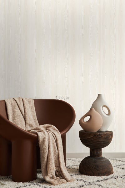 Origin Wallcoverings Tapete Holzoptik Beige - 53 cm x 10.05 m - 347521