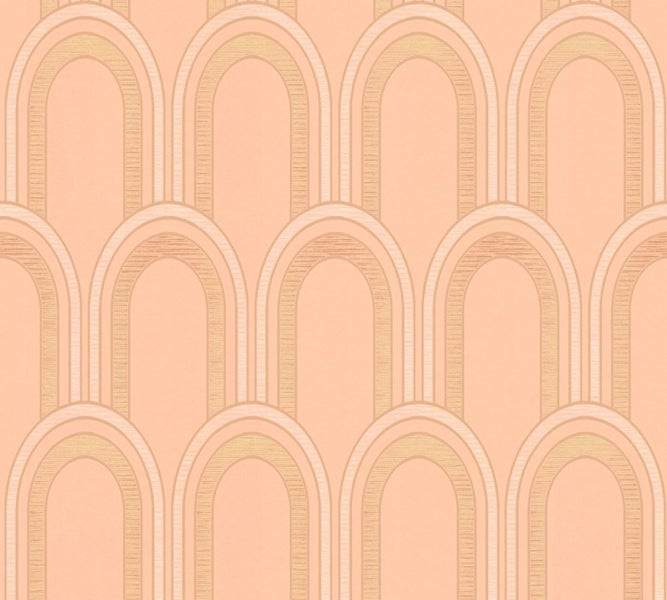 Nahaufnahme einer Tapete mit grafischem Muster