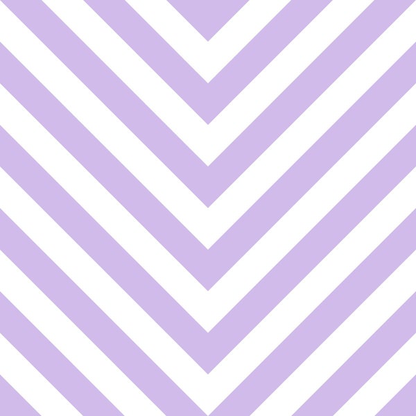 ESTAhome Tapete Zickzackmuster Violett und Weiß - 50 x 900 cm - 131407