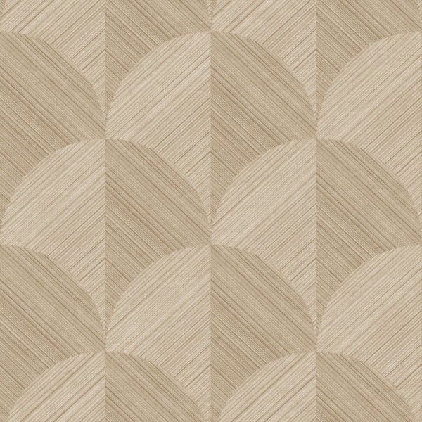 Origin Wallcoverings Tapete 3D Muster Beige - 53 cm x 10.05 m - 347936