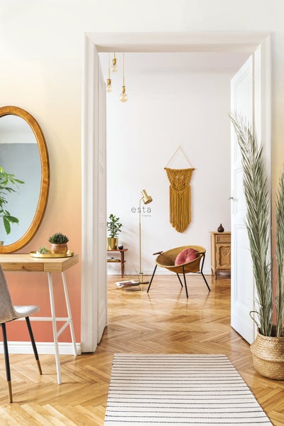 ESTAhome Fototapete Dip-Dye Muster Orange - 200 x 279 cm - 159255