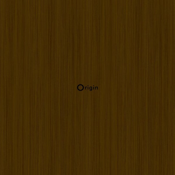 Origin Wallcoverings Tapete feine Streifen Dunkelbraun - 53 cm x 10.05 m - 345404