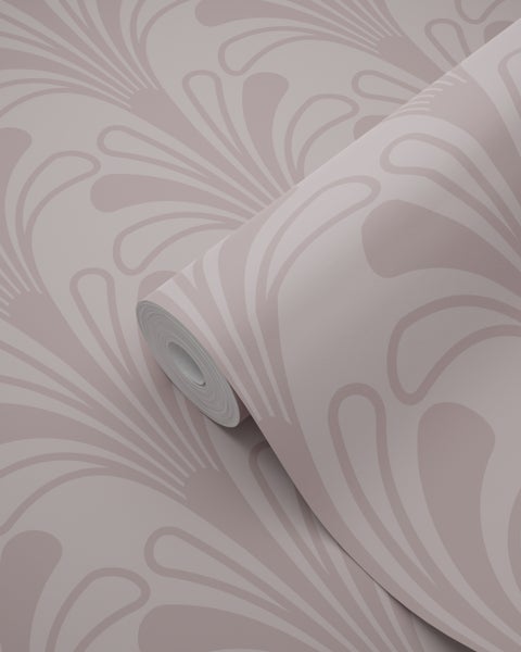 Origin Wallcoverings Tapete Art Decó Muster Violett - 50 x 900 cm - 347969