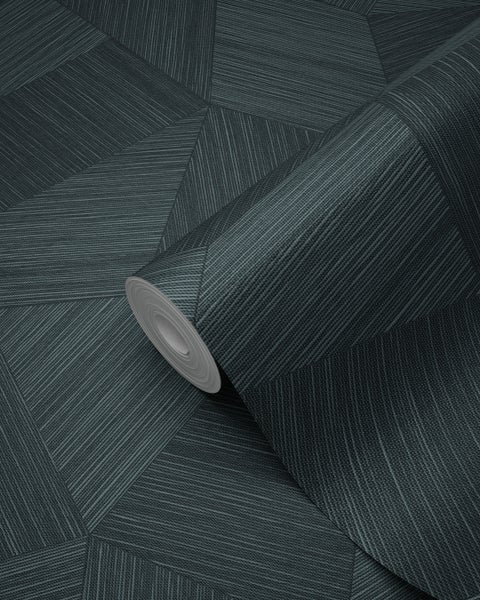 Origin Wallcoverings Tapete 3D-Muster Antrazitgrau - 53 cm x 10.05 m - 347825