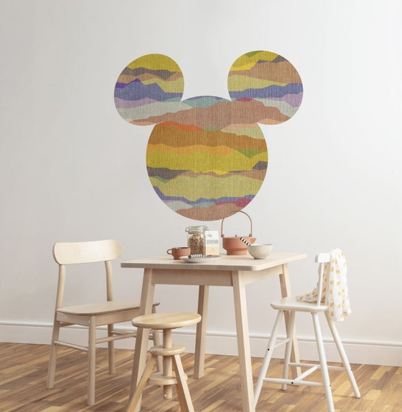 Disney Wandtattoo Mickey Mouse Multicolor - 127 x 127 cm - 612715