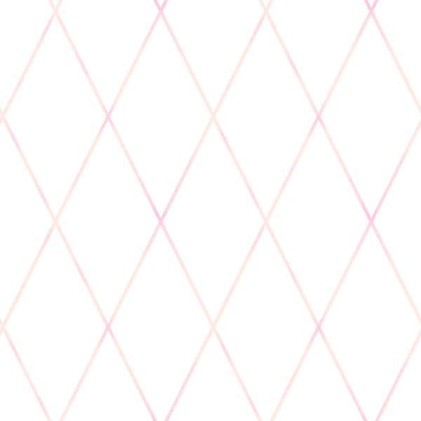 Origin Wallcoverings Tapete Karomuster Puderrosa und Weiß - 53 cm x 10.05 m - 347493