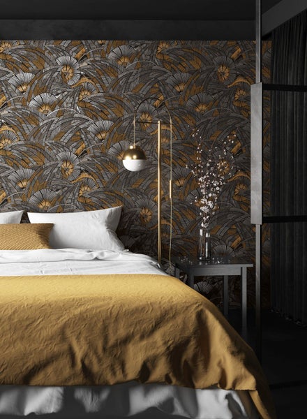 Technische Zeichnung von einem Bartisch und zwei Barstühlen mit Maßangaben