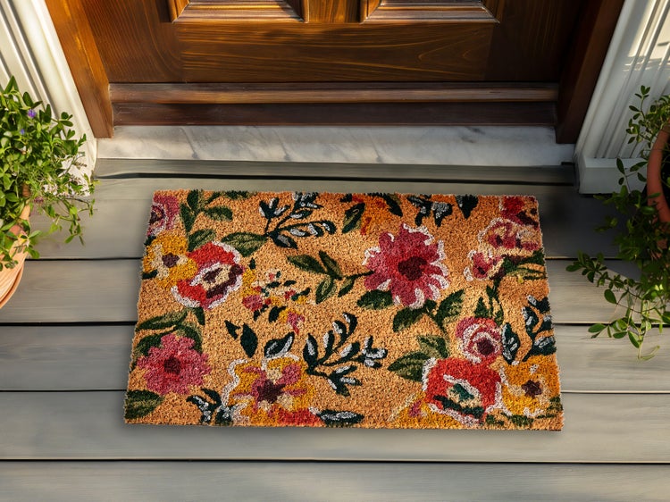 Fußmatte KITA 40 x 60 cm Kokosfasern Bunt