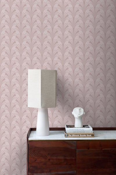 Origin Wallcoverings Tapete Art Decó Muster Violett - 50 x 900 cm - 347969