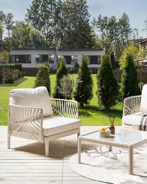 Gartensessel SATURNIA Hellbeige