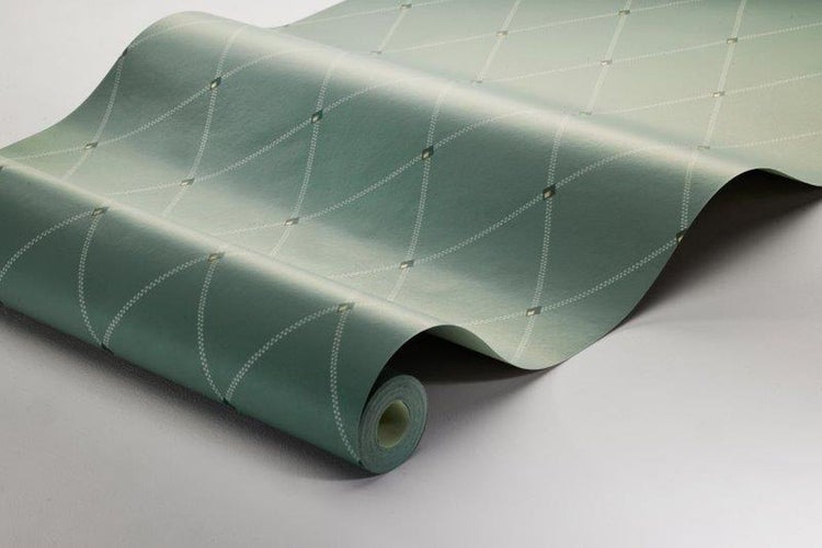 Tapetenrolle mit Rautenmuster