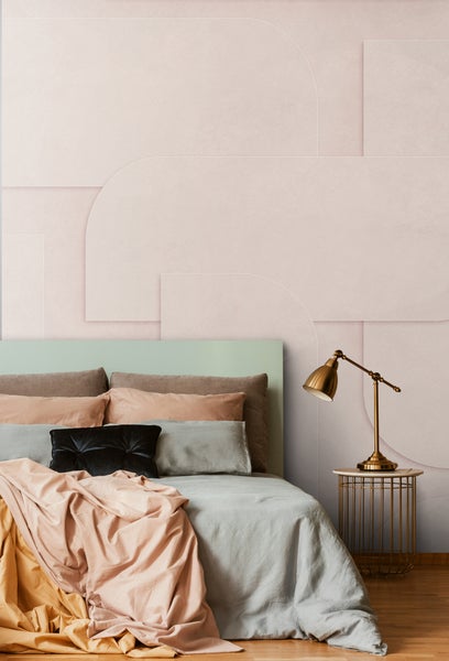 ESTAhome Fototapete 3D Muster blush - 3 x 2.79 m - 159379