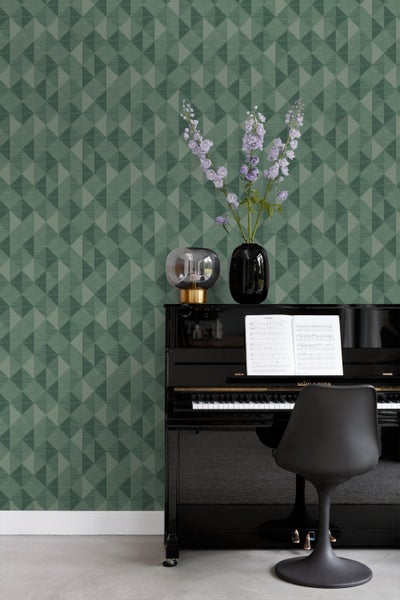 Origin Wallcoverings Tapete 3D Grasmuster Grün - 50 x 900 cm - 347885