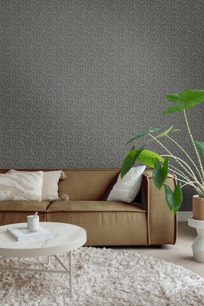 Detailaufnahme einer Auflagen-Ecke aus Stoff