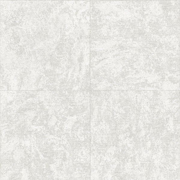 Origin Wallcoverings Tapete Stein-Optik Elfenbeinweiß - 53 cm x 10.05 m - 347408