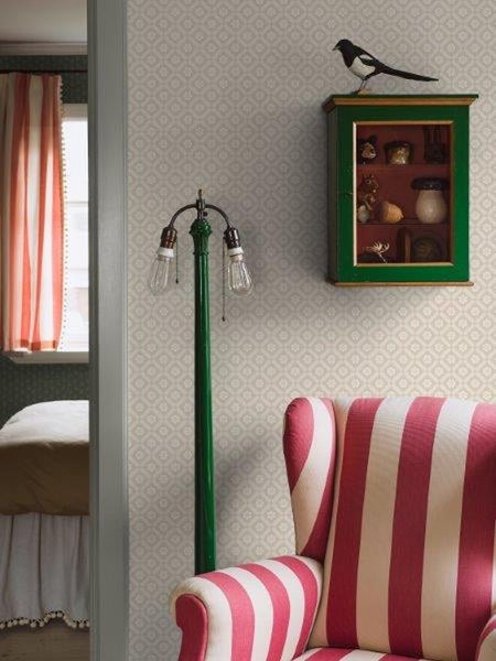Borastapeter Tapete Fliesenmuster Beige - 53 cm x 10.05 m - 660579