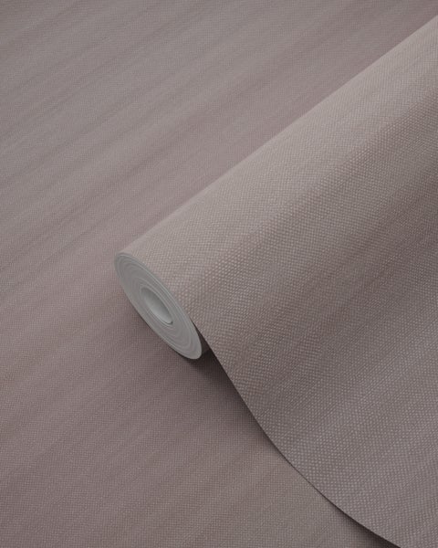 Origin Wallcoverings Tapete Gewebeoptik mit Farbverlauf Altrosa - 53 cm x 10.05 m - 347751