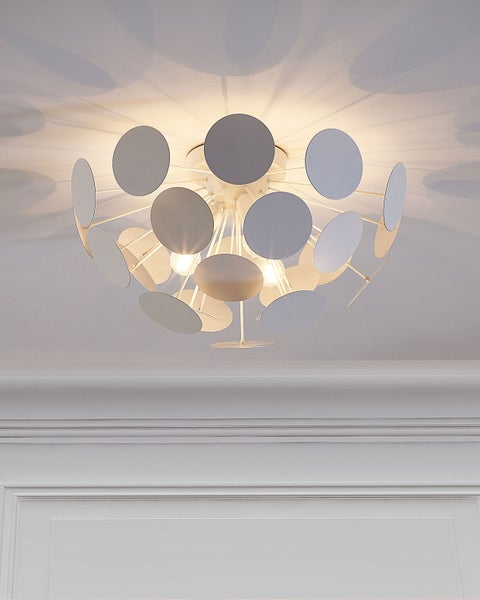 Deckenlampe MARITSA Metall Weiß