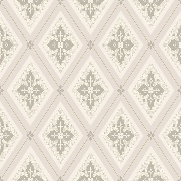 Duro Tapete Fliesenmuster Beige - 53 cm x 10.05 m - 661183