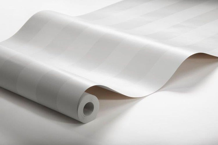 Borastapeter Tapete Streifen Grau - 53 cm x 10.05 m - 660397