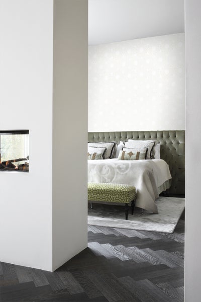 Origin Wallcoverings Tapete grafische Form Weiß - 53 cm x 10.05 m - 345933