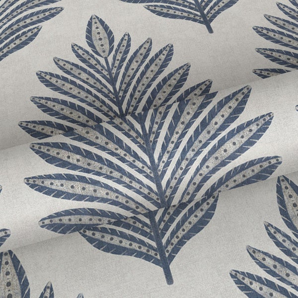 Stoff mit Pflanzenmuster